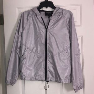 Silver Windbreaker